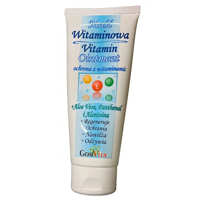 Maść ochronna z witaminami A,E,F 50ml GORVITA - Wiesiołek-Pharma Maść ochronna z witaminami A,E,F 50ml GORVITA - Wiesiołek-Pharma