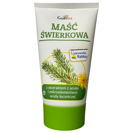 Maść świerkowa 135ml GORVITA - Wiesiołek-Pharma