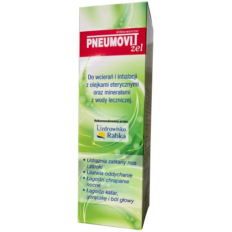 Pneumovit żel rozgrz. i antybakt. 200ml GORVITA - Wiesiołek-Pharma