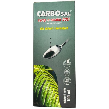 Carbosal syrop o smaku Coli 100ml GORVITA - Wiesiołek-Pharma
