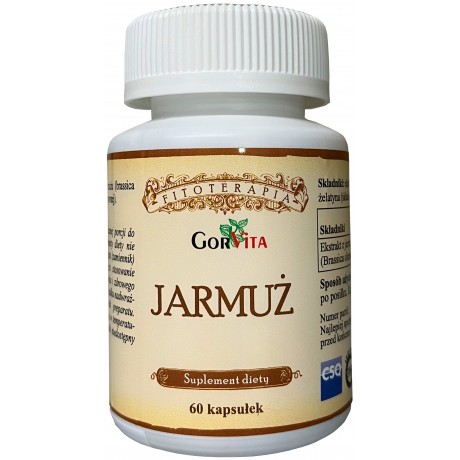 Jarmuż 60 kaps. GORVITA - Wiesiołek-Pharma