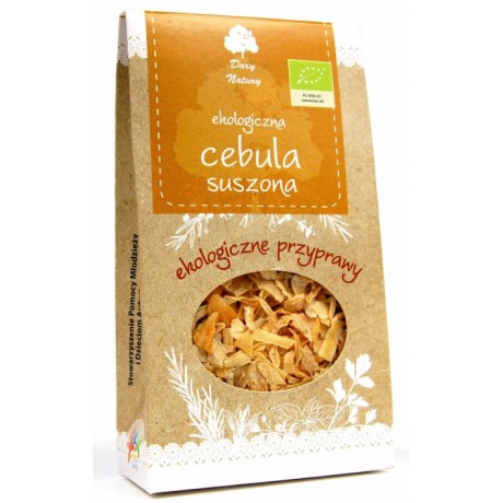 Cebula suszona 40g (kart.) EKO DARY NATURY - Wiesiołek-Pharma