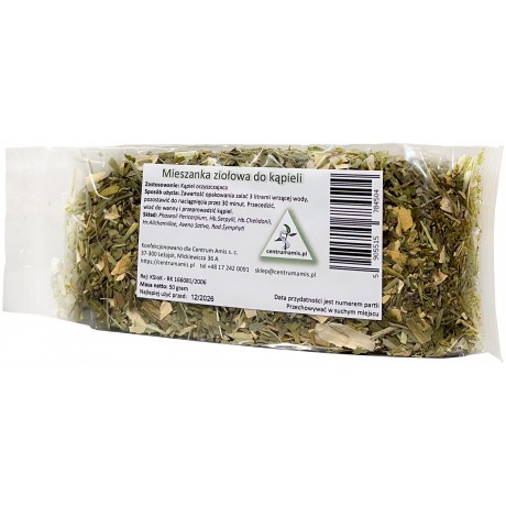 Zioła oczyszczające do kąpieli 50g AMIS - Wiesiołek-Pharma