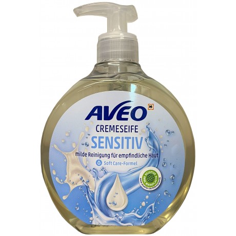 Mydło w płynie z pompką Aveo Sensitiv 500ml SCHMEES - Wiesiołek-Pharma