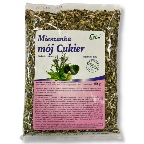 Mieszanka mój cukier 100g FLOS - Wiesiołek-Pharma
