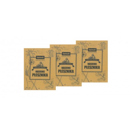 Płesznik nasiona 100g "2+1" FARM-VIT - Wiesiołek-Pharma