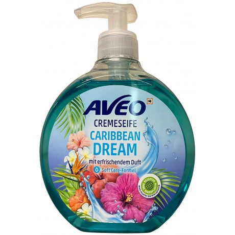 Mydło w płynie z pompką Aveo KARAIBY 500ml SCHMEES - Wiesiołek-Pharma