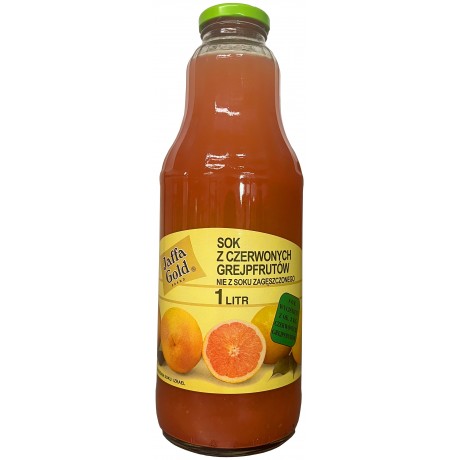 Sok z czerwonych grejpfrutów "Jaffa Gold" 1L VIANDS - Wiesiołek-Pharma