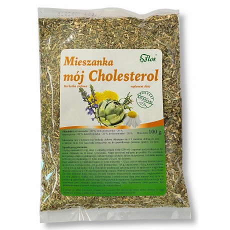 Mieszanka mój cholesterol 100g FLOS - Wiesiołek-Pharma