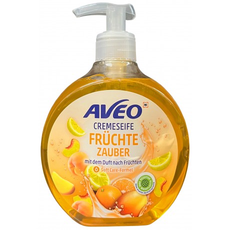 Mydło w płynie z pompką Aveo Owocowe 500ml SCHMEES - Wiesiołek-Pharma