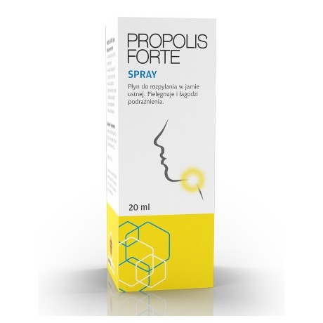 Propolis Forte aerozol 25% 20ml FARMINA - Wiesiołek-Pharma