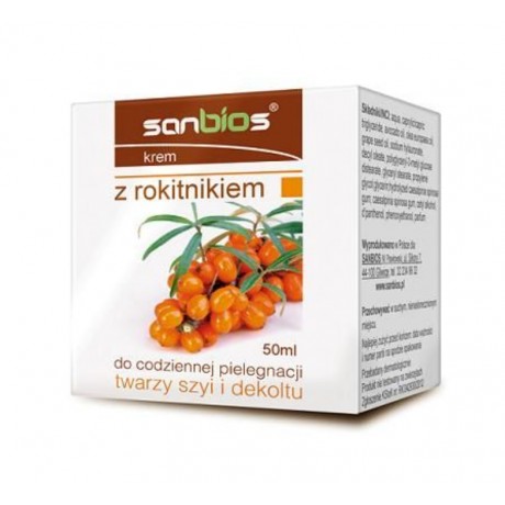 Krem z Rokitnikiem 50ml SANBIOS - Wiesiołek-Pharma