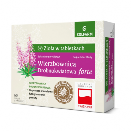 Wierzbownica Forte 60 tabl. COLFARM - Wiesiołek-Pharma