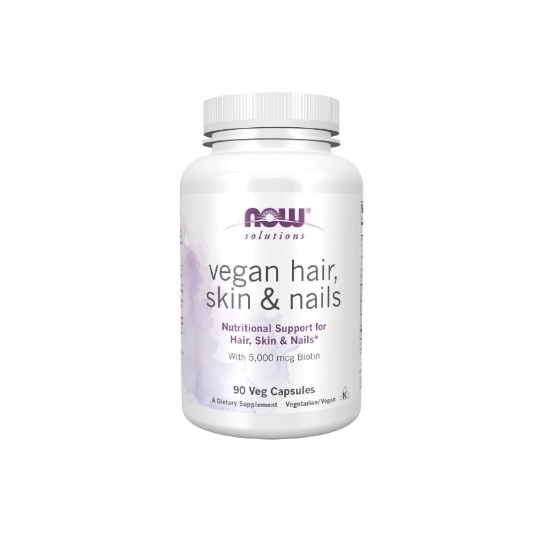 Hair, Skin & Nails + Biotin 5mg 90 kaps. NOW FOODS - Wiesiołek-Pharma Hair, Skin & Nails + Biotin 5mg 90 kaps. NOW FOODS - Wiesiołek-Pharma
