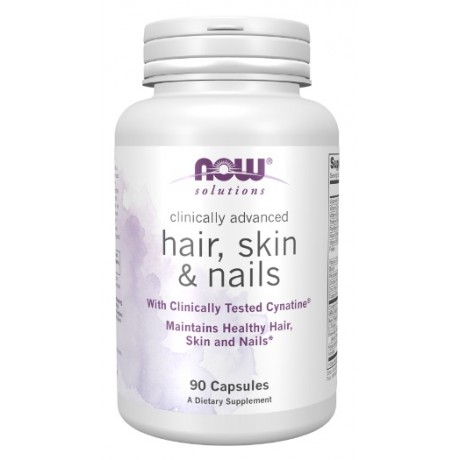 Hair, Skin & Nails 90 kaps. NOW FOODS - Wiesiołek-Pharma