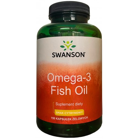 Omega-3 Fish Oil 150 kaps. SWANSON - Wiesiołek-Pharma