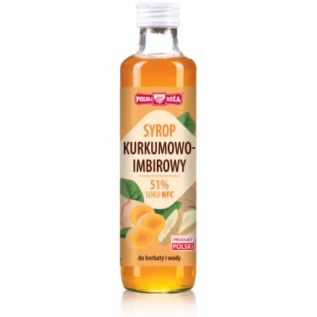 Syrop kurkumowo-imbirowy 250ml POLSKA RÓŻA - Wiesiołek-Pharma