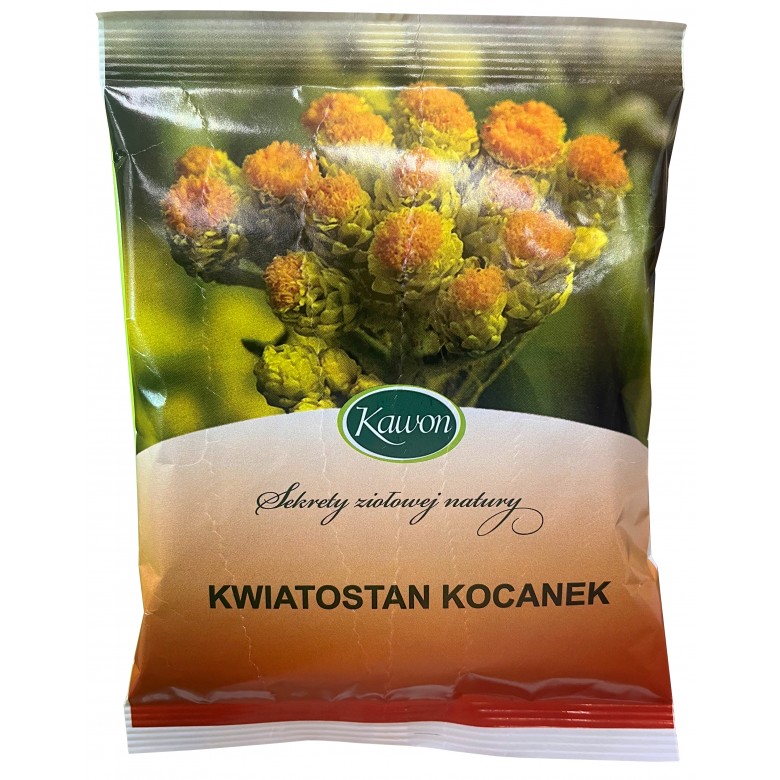 Kocanka kwiatostan 25g KAWON - Wiesiołek-Pharma Kocanka kwiatostan 25g KAWON - Wiesiołek-Pharma