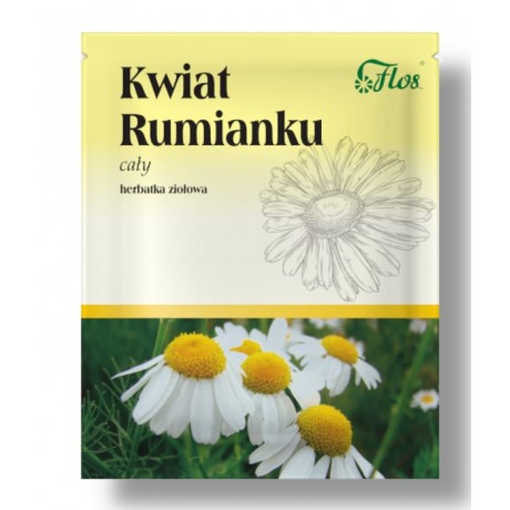 Rumianek kwiat 50g FLOS - Wiesiołek-Pharma