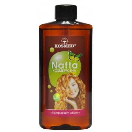Nafta kosmetyczna z kompleksem witamin 150ml KOSMED - Wiesiołek-Pharma
