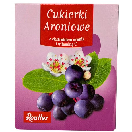 Cukierki aroniowe 50g REUTTER - Wiesiołek-Pharma