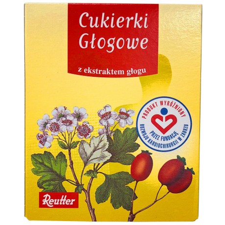 Cukierki głogowe 50g REUTTER - Wiesiołek-Pharma