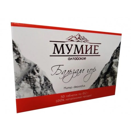 ARAM Mumio Ałtajskie 30 tabl. 0,2 100% Balsam gór