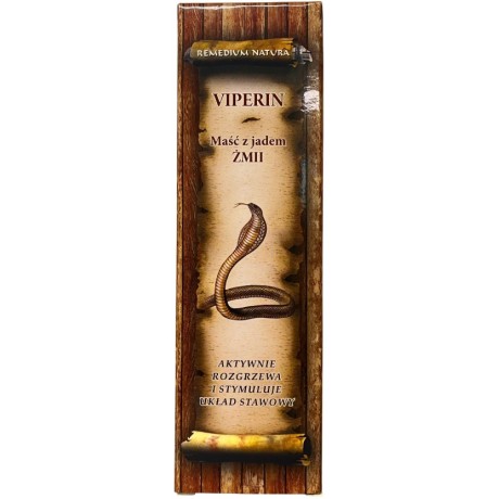 Viperin maść z jadem żmii 100ml REMEDIUM - Wiesiołek-Pharma