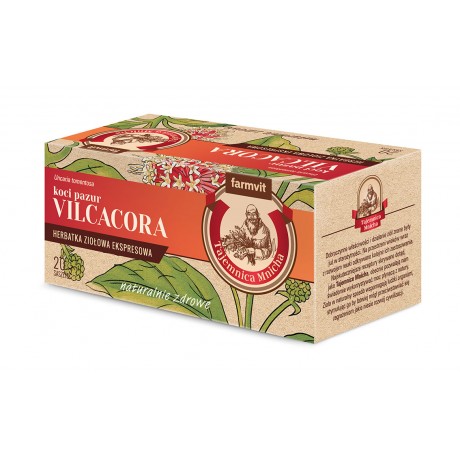 Wilkakora (koci pazur) 20x2g FARM-VIT - Wiesiołek-Pharma