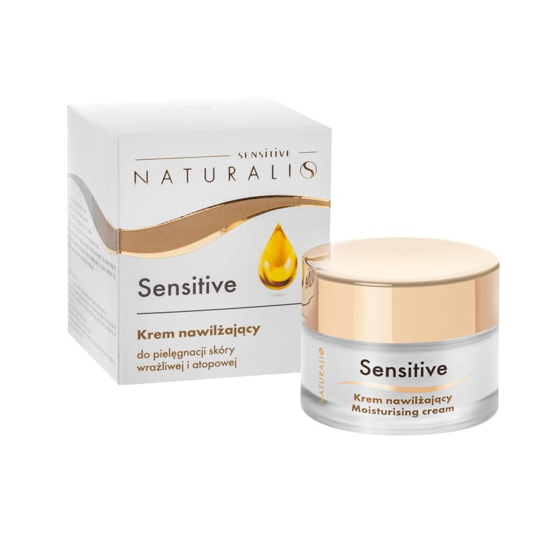 SENSITIVE Krem nawilżający 50ml NATURALIS - Wiesiołek-Pharma SENSITIVE Krem nawilżający 50ml NATURALIS - Wiesiołek-Pharma