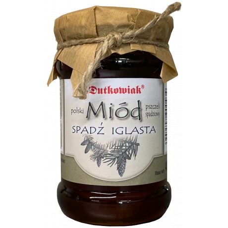 Miód Spadź iglasta 400g DUTKOWIAK