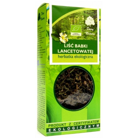 Babka lancetowata liść 25g EKO DARY - Wiesiołek-Pharma
