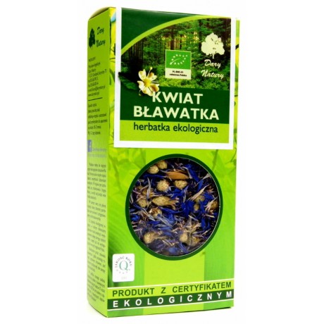 Bławatek kwiat 25g EKO DARY NATURY - Wiesiołek-Pharma