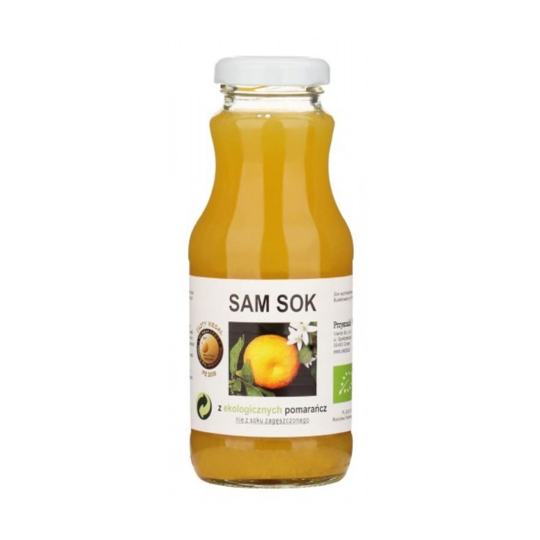 Sok z pomarańczy 250ml "EKO" VIANDS - Wiesiołek-Pharma Sok z pomarańczy 250ml "EKO" VIANDS - Wiesiołek-Pharma