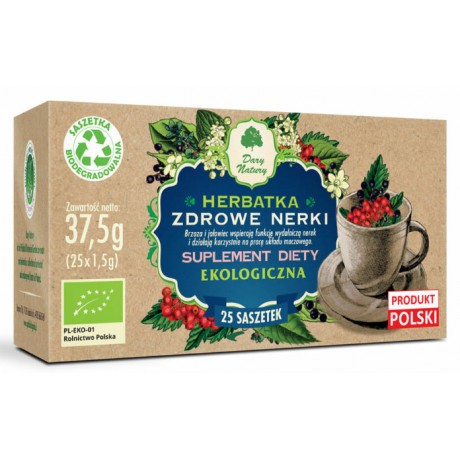 Zdrowe nerki 25x1,5g EKO DARY NATURY - Wiesiołek-Pharma