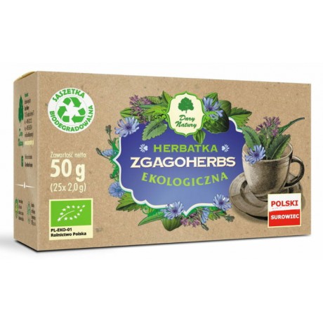 Herbatka Zgagoherbs EKO DARY NATURY - Wiesiołek-Pharma