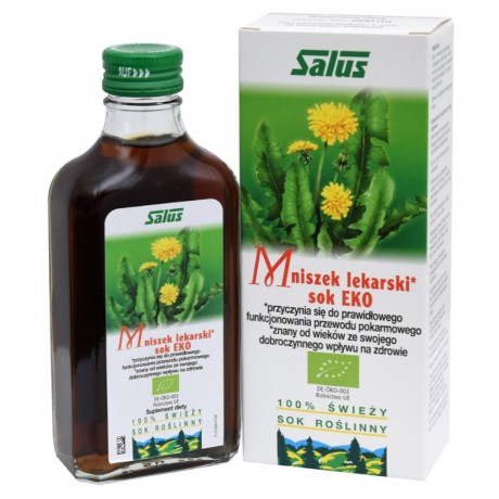 Mniszek lekarski sok EKO 200ml SALUS - Wiesiołek-Pharma