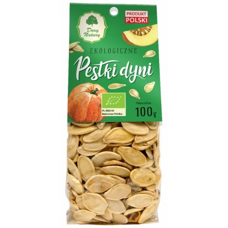 Pestki dyni 100g EKO DARY NATURY - Wiesiołek-Pharma