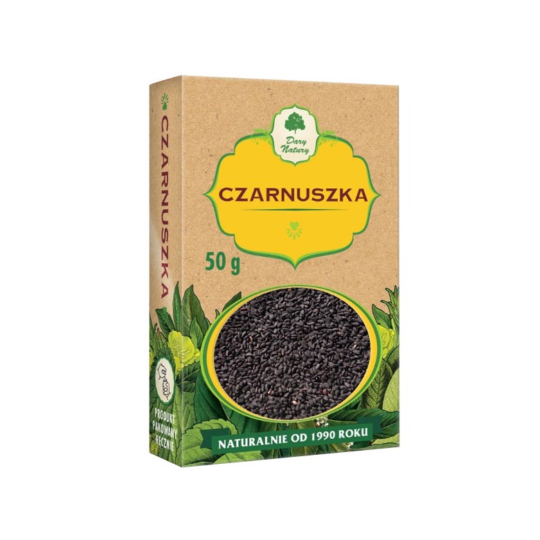 Czarnuszka 50g DARY NATURY - Wiesiołek-Pharma Czarnuszka 50g DARY NATURY - Wiesiołek-Pharma