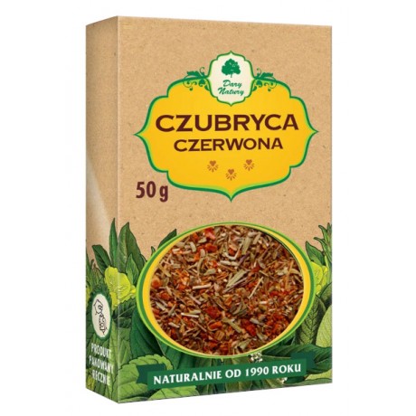 Czubryca czerwona przyprawa 50g DARY NATURY - Wiesiołek-Pharma