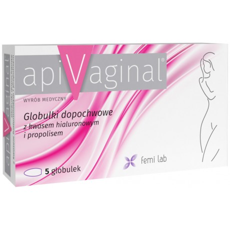 ApiVaginal globulki 5 szt. FARMINA - Wiesiołek-Pharma