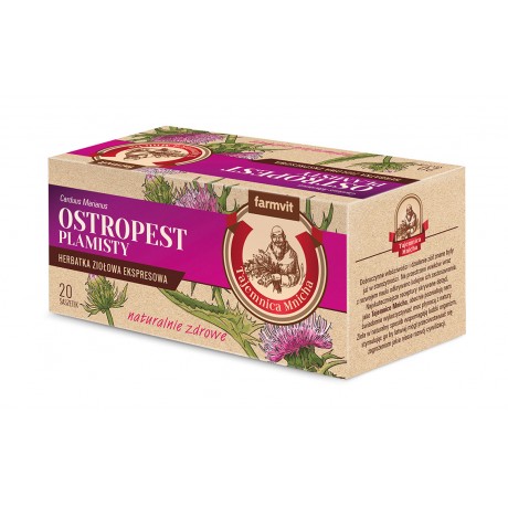 Ostropest plamisty 20x2g FARM-VIT - Wiesiołek-Pharma