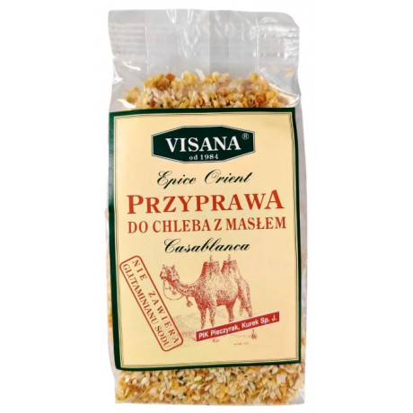Przyprawa do chleba z masłem Casablanca 85g VISANA - Wiesiołek-Pharma