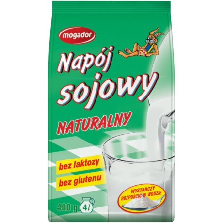 Napój sojowy naturalny 400g MOGADOR - Wiesiołek-Pharma