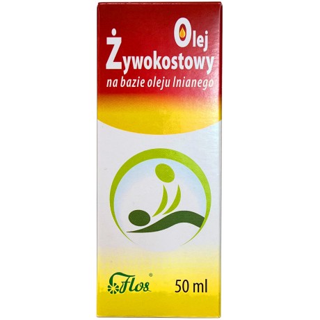 Olej żywokostowy 50ml FLOS - Wiesiołek-Pharma