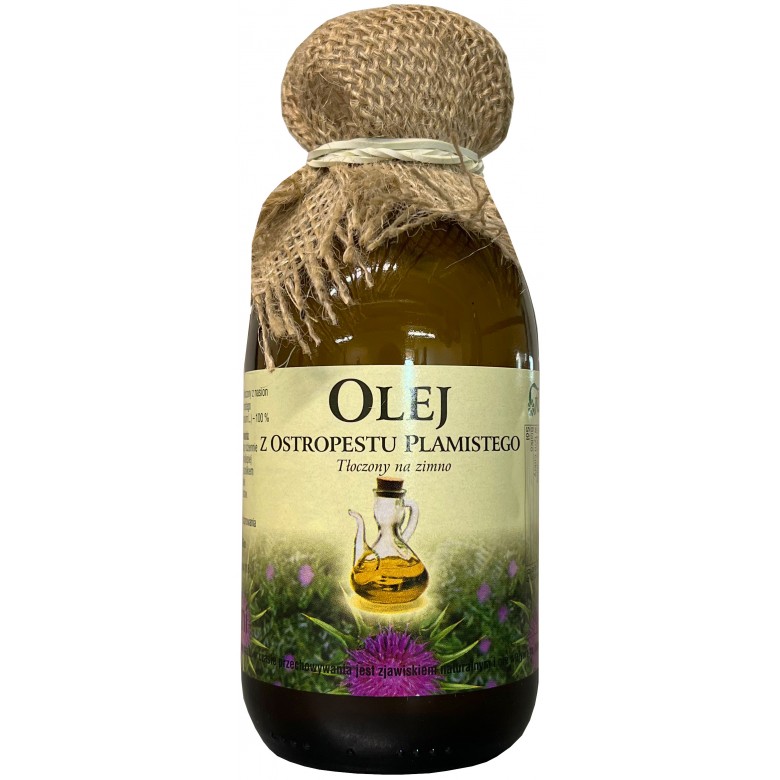 Olej ostropestowy 250ml FLOS - Wiesiołek-Pharma Olej ostropestowy 250ml FLOS - Wiesiołek-Pharma