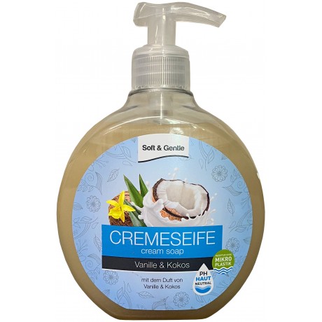 Mydło w płynie z pompką Wanilia&Kokos 500ml SCHMEES - Wiesiołek-Pharma