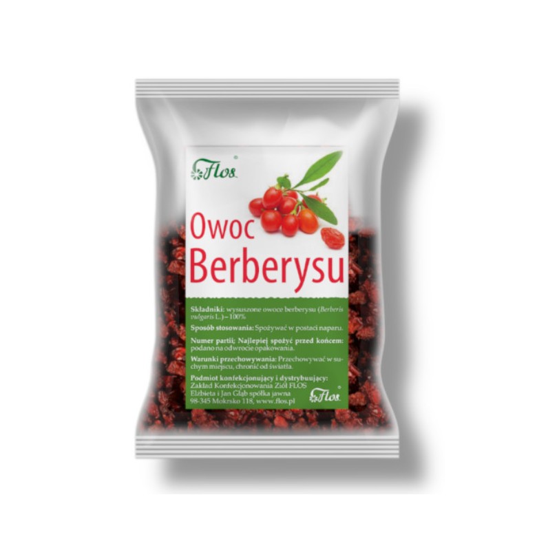 Berberys owoc 50g FLOS - Wiesiołek-Pharma