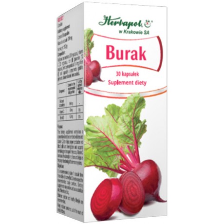 Burak 30 kaps. Herbapol KRAKÓW - Wiesiołek-Pharma