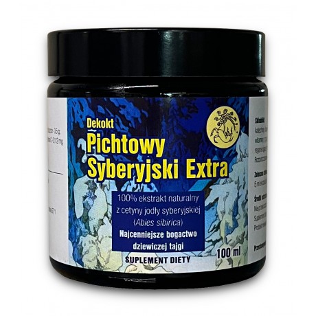 Dekokt Pichtowy Syberyjski Extra 100ml VITUS - Wiesiołek-Pharma